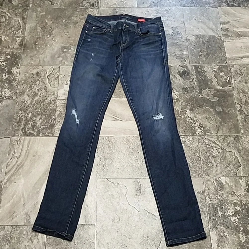 Anthro Level 99 Lily Skinny Straight Jeans 29